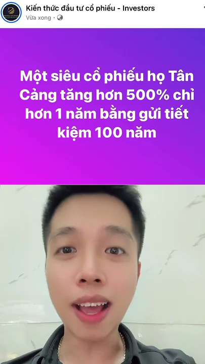 Siêu cổ họ Tân Cảng tăng 500% hơn 1 năm bằng gửi tiết kiệm 100 năm #InvestWith #anhtuantran #TCL
