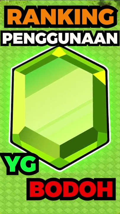 Stupid Gem Usage Ranking #clashofclans #clashroyale #steallikeaboss
