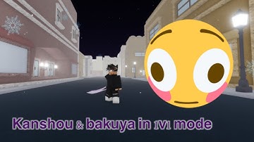 [YBA]-Kanshou & Bakuya clapping people in 1v1 mode