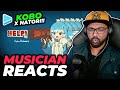 Musician Reacts to Hololive ID - Kobo Kanaeru &quot;HELP!!&quot; (Original Song) MV Kobo x Natori Reaction!