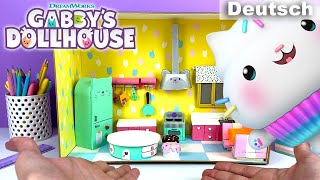 Basteln einer Mini-Kuchi-Küche! | GABBYS DOLLHOUSE