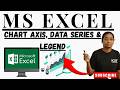 MS Excel Chart Tutorial | Axis, Data Series & Legend କେମିତି Use କରିବେ (Odia) | #MSExcel #ExcelChart