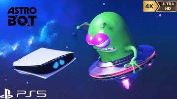 Astro Bot Intro Cutscenes & Gameplay | Ultra High Realistic Graphics - PS5 [4K 60FPS]