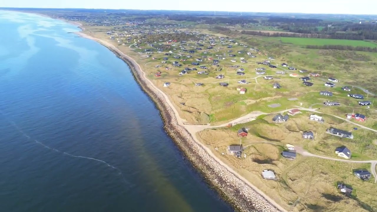 Drohnenflug in Lønstrup