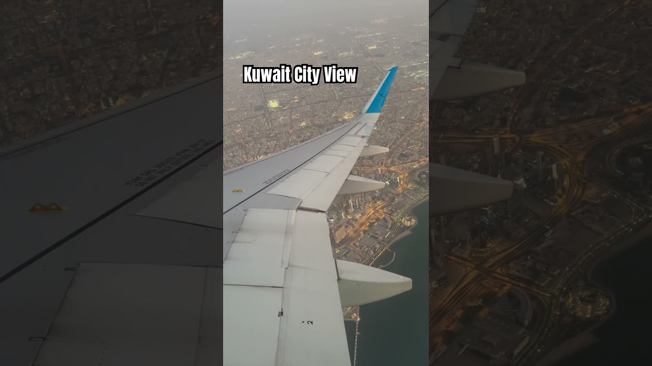 Flight Take Off View over Kuwait City Flight Videos Traveller