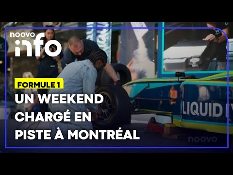 F1: un weekend chargé en piste à Montréal