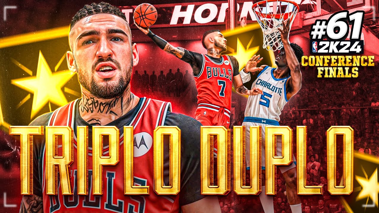 JOGO DOMINANTE NA FINAL DE CONFERÊNCIA! NBA 2K24 MyCareer (Ep.61)