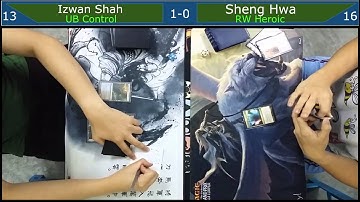 [MTG] FNM | UB Control vs RW Heroic Game 2