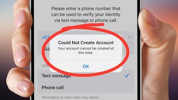 Fix "Your Account Cannot Be Created at This Time" Apple ID Error on iPhone (2025)