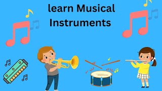 🌟🎵 Musical Instruments for Kids | Learn Names & Sounds with Fun Facts | Fun Videos for Kids!🌟