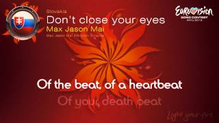 Max Jason-Mai - Dont Close Your Eyes Slovakia - Instrumental Version