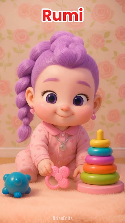 Baby Huntrix Dance Golden Song, KPop Demon Hunters #kpopdemonhunters #netflix #huntrix #kpop #rumi