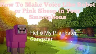 How To Make MLG Voice In Your Smartphone