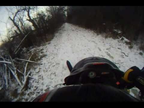 2000 ski doo formula 500 deluxe helmet cam - YouTube