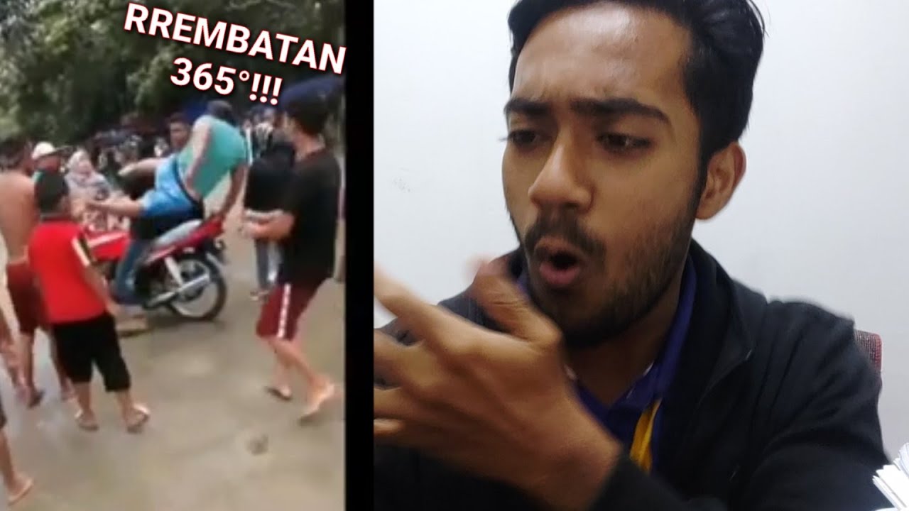 Mat rempit kena flying kick | TBMReact