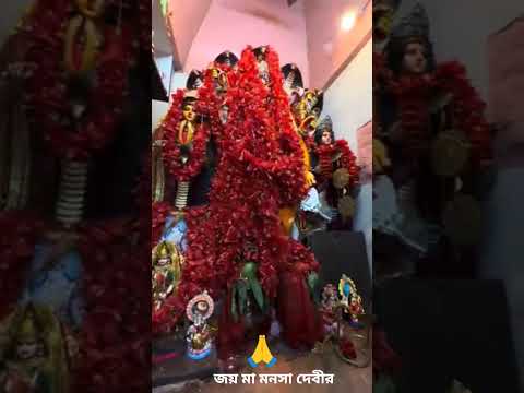 জয় মা মনসা দেবী, মা গো 😭💔#youtube #subscribe #short