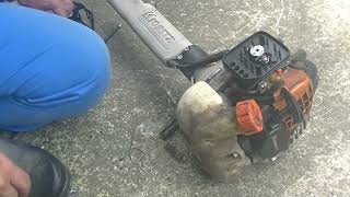 鉄クズ 刈払い機 共立 SRE2420 復活！！ キャブ交換 - YouTube