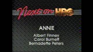 Next On Hbo Annie Promo Hbo, 1984