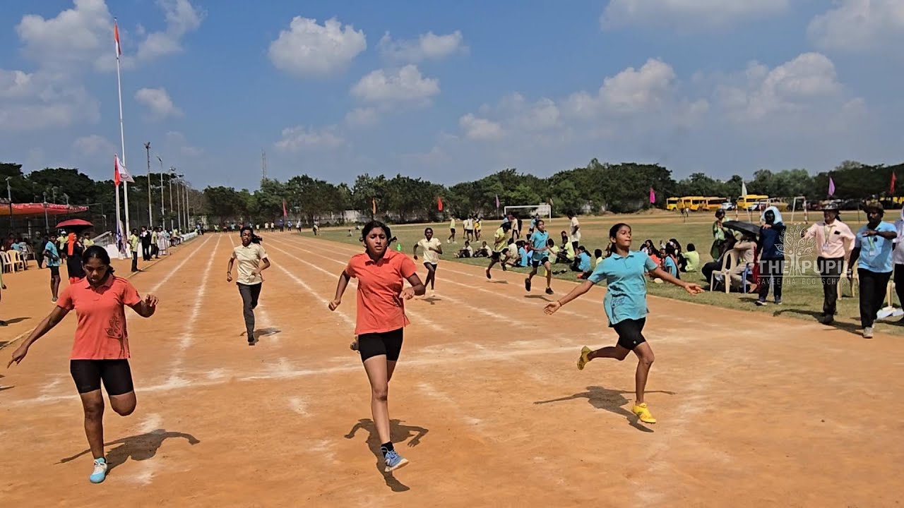 Sports Day 2024-25 | Grade VI to XII | The Pupil Saveetha Eco School ...