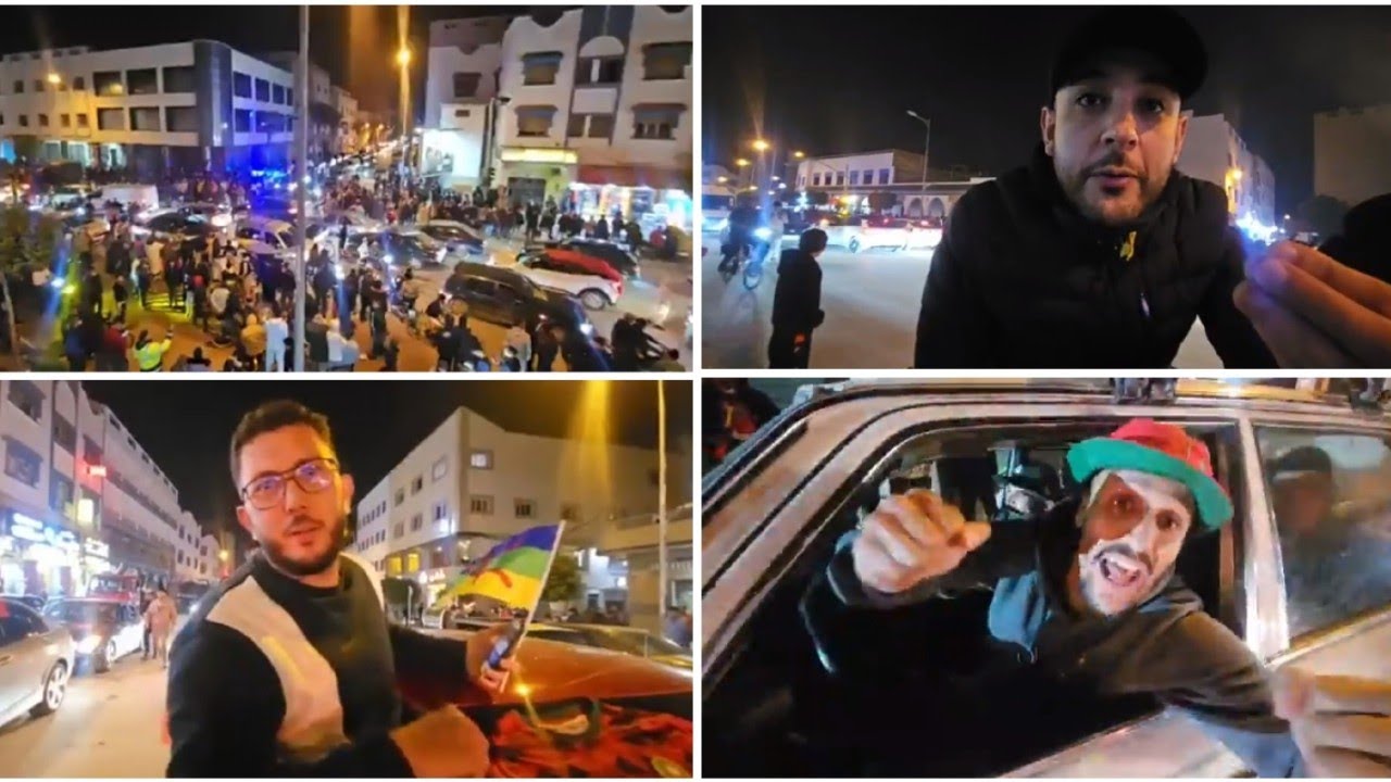 شاهدوا مدينة الدريوش تصنع الحدث احتفالات عارمة في الشوارع بعد بلوغ النهائي وتصريحات مثيرة 