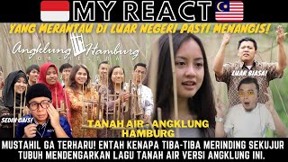 YANG MERANTAU DI NEGRI ORANG LIHAT INI! TANAH AIR VERSI Angklung Hamburg Orchestra ft. Gita & Paulus