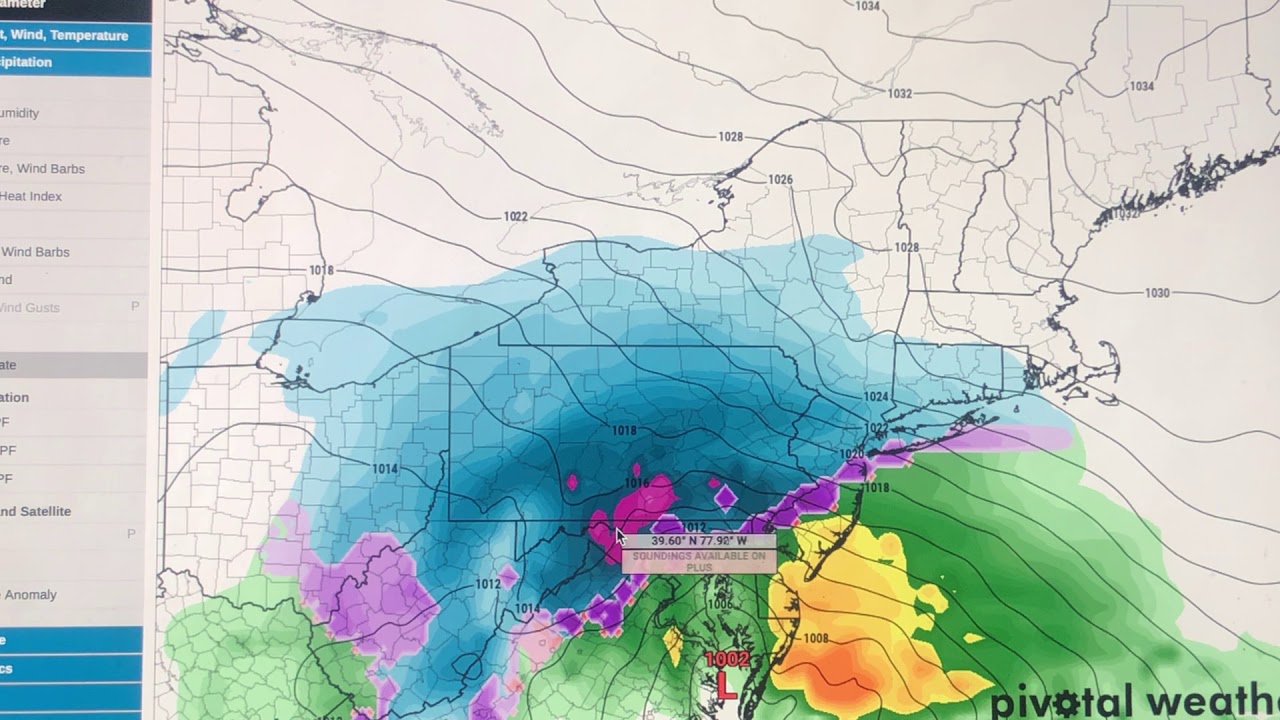 Final Major Winter Storm Gail Update!! 1-2+ Feet Possible For Northeast and New England!!