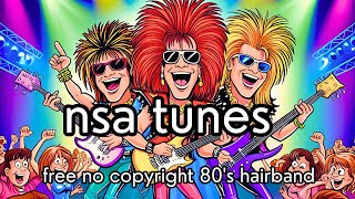 Hair Metal Heaven Background Music No Copyright | Royalty-Free 80s Rock Anthem (Free Download) 🤘🤘🤘