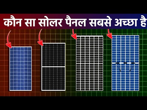 Solar Panel Types in Hindi | Solar Panel Price | Best Solar