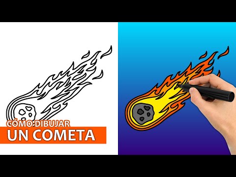 Video: Cómo Dibujar Un Cometa