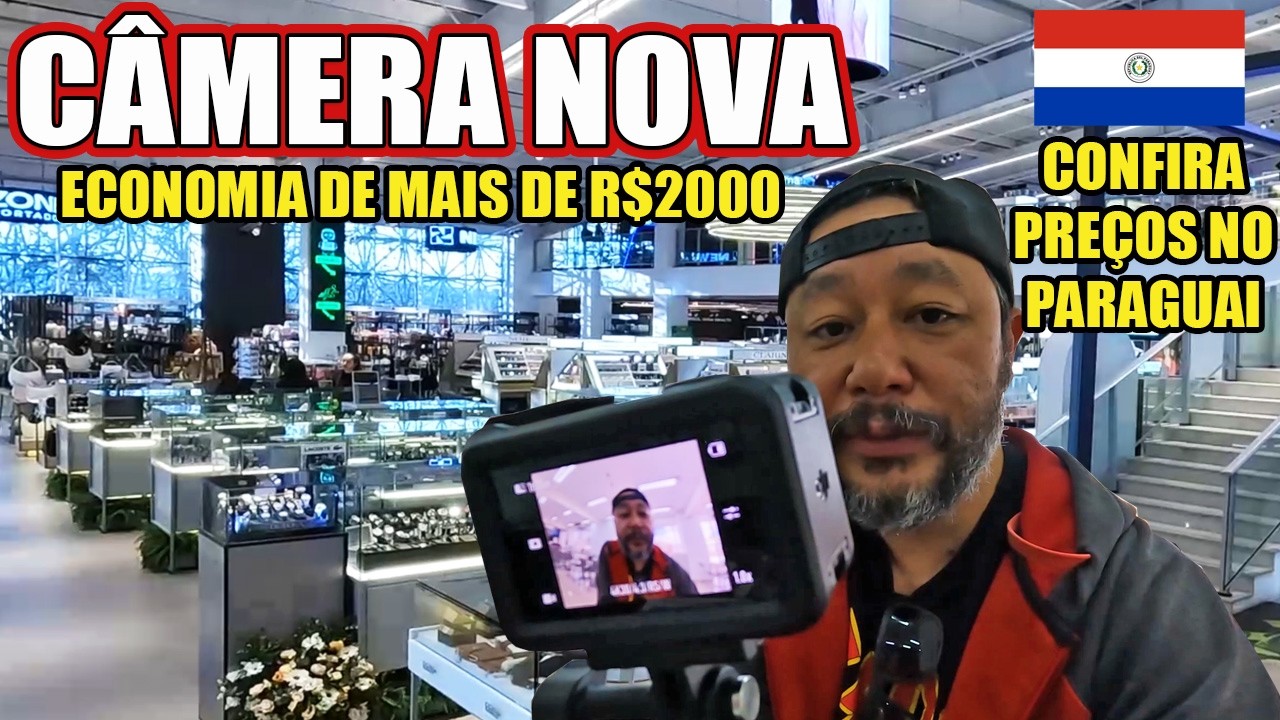 COMPRAS NO PARAGUAI - CIUDAD DEL ESTE - PREÇOS NA NEW ZONE - COMPRAMOS UMA CÂMERA NOVA NO PYI! #Vlog