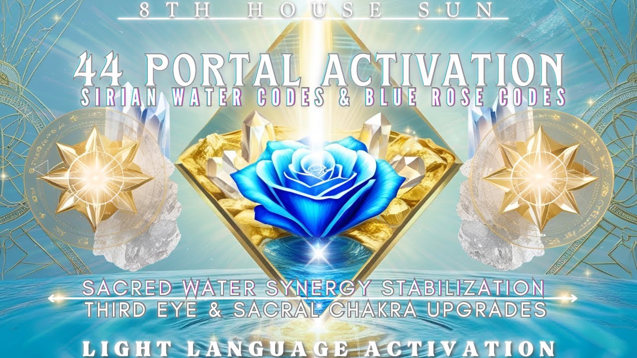 44 PORTAL ACTIVATION LIGHT LANGUAGE - Sirian Water CODES & Blue Rose ...