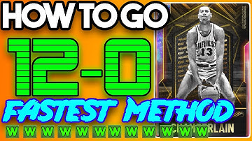 How to go 12-0 in NBA2K20 MYTEAM with ANY LINEUP (FAST)