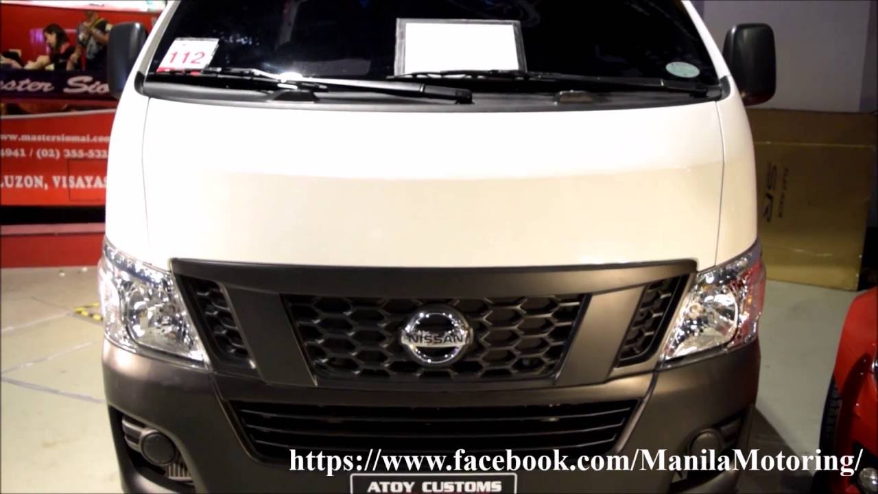 Customized Nissan Nv350 Urvan High Roof Executive Edition By Atoy Customs