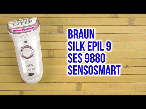 Распаковка BRAUN Silk epil 9 SES 9/880 SensoSmart
