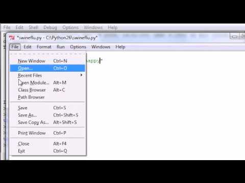 Python Programming Tutorial   39   reload Modules video x flv