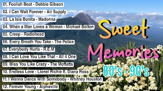 LAGU BARAT NOSTALGIA | SWEET MEMORIES SONGS - LAGU BARAT TERPOPULER 80 - 90 AN