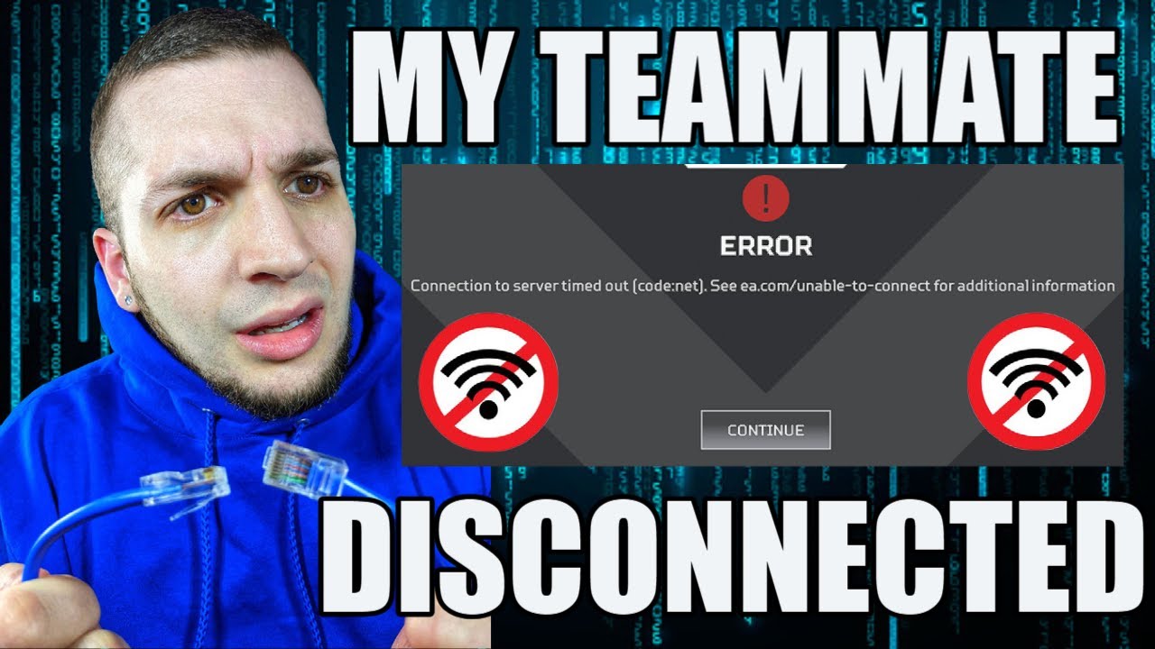 Apex legends servers disconnecting at the perfect time