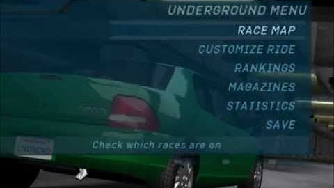 THE CUSTOMIZE RIDE - NFS Underground 1 [ Classic Game ]