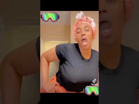 Big Boops beautiful Somali girl doing NO BRA CHALLENGE. Curvy girl. Subscribe for more videos 👍