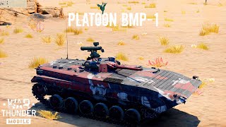 Platoon BMP-1 : New Tanks IS-3 / Object 268 / ZSU-57 Gameplay - War Thunder Mobile