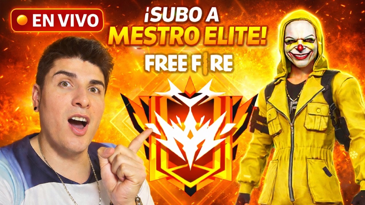 REINICIO DE TEMPORADA SUBIENDO A GRAN MAESTRO ☠️ FREE FIRE 🔥