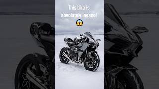 Kawasaki Ninja H2R road legal superfast bike rider #shorts #superbike #ninjah2r #viralshorts