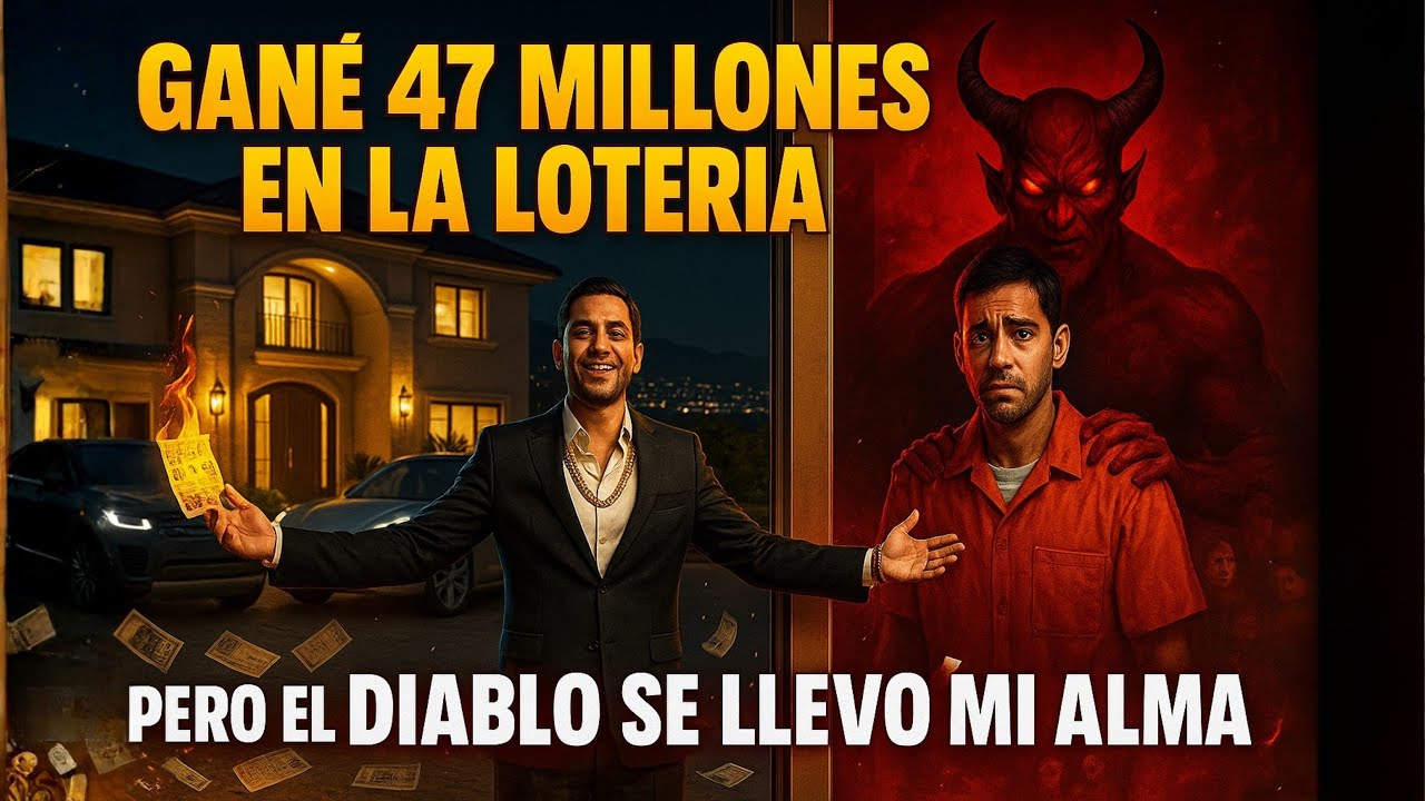 ¡GANÉ 47 MILLONES EN LA LOTERÍA, PERO EL DIABLO SE LLEVÓ MI ALMA! 😱💰 | HISTORIA REAL DE TERROR