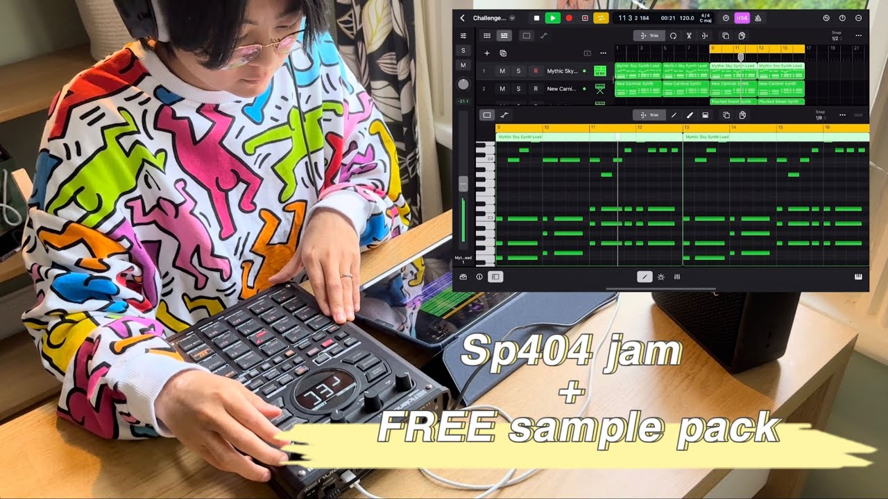 7 Types of Beats - 57 Free Samples 🔥 | SP404 MK2 Jam + Logic Pro iPad