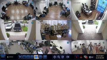 Easy to Use Interface on iDVR-PRO HD Video Surveillance DVRs