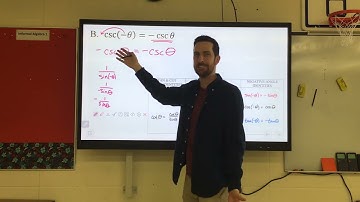 Trig Identities Day 1