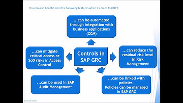 Riscomp DEMO: GDPR compliance with SAP Process Control, RFC security & data breach focus.