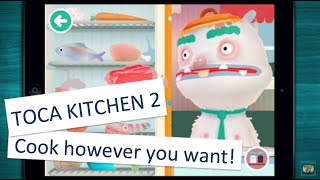 🍭 Toca Kitchen 2 - Kitchen Game App for Children - iPhone/iPad/Android screenshot 1