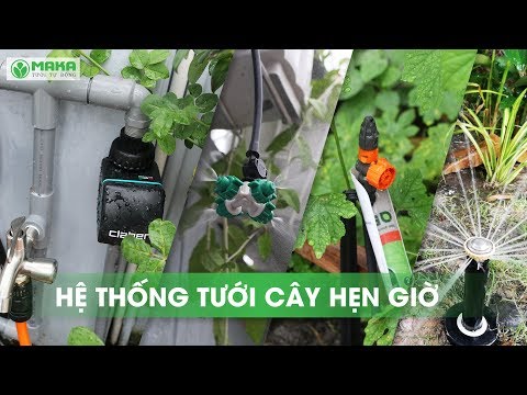 Video Hệ thống tưới cây hẹn giờ | Công nghệ tưới tiên tiến... - youtube