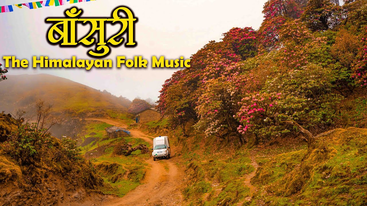 Basuri Nepali Flute Music Nepali Folk Dhun Meditation Music